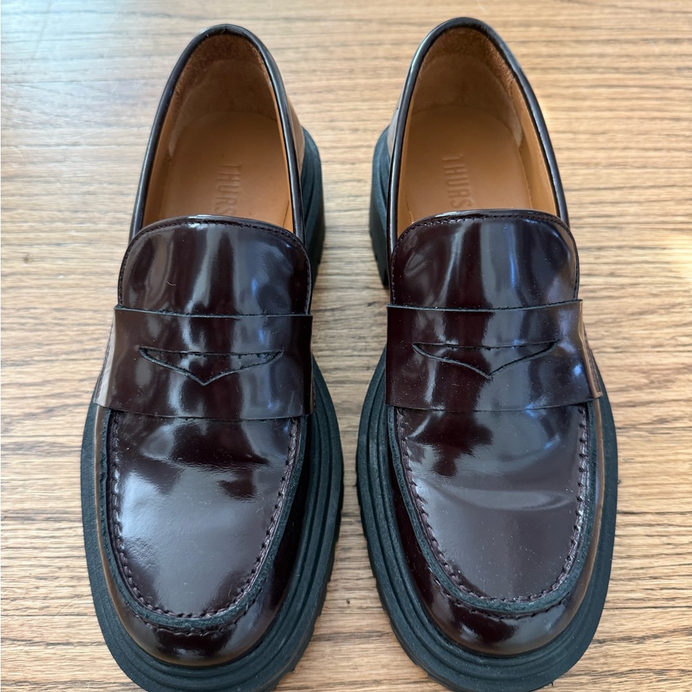 Thursday Boot Company Women's Burgundy Loafers
